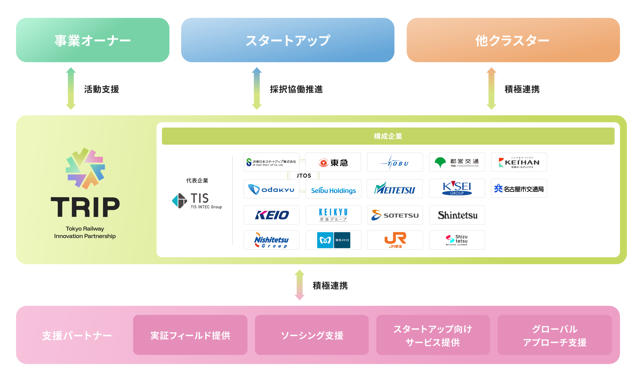 TRIP構造スキーム図